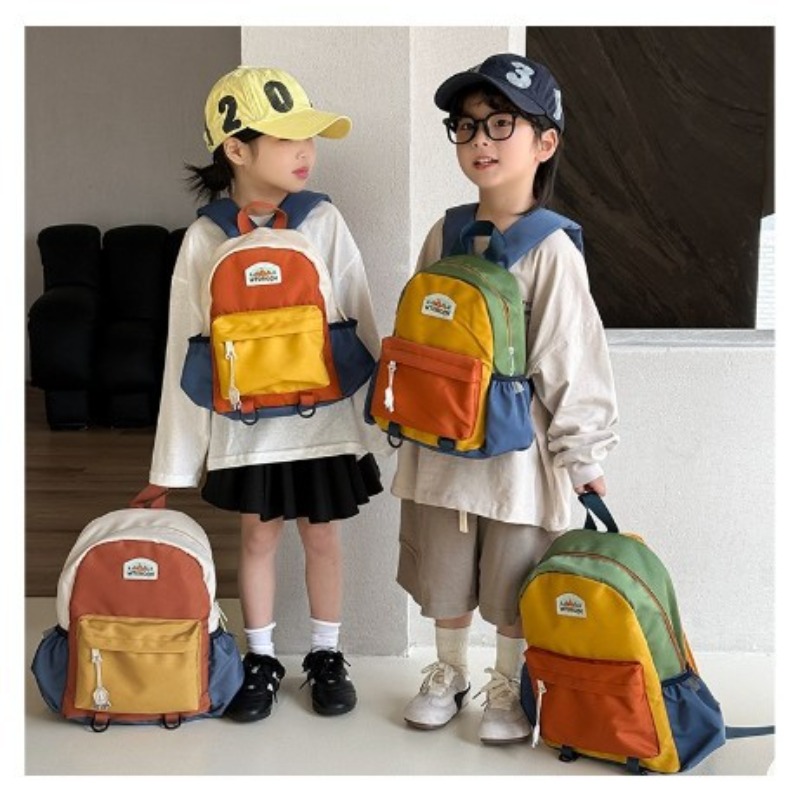 Ransel Anak-anak dengan Desain - Canvas Backpack Casual ulasan dan harga